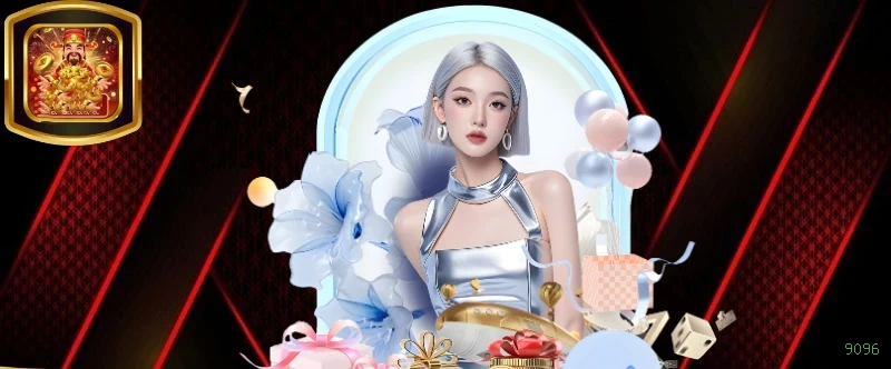 Imagem promocional do cassino online da 9096 mostrando jogos ao vivo